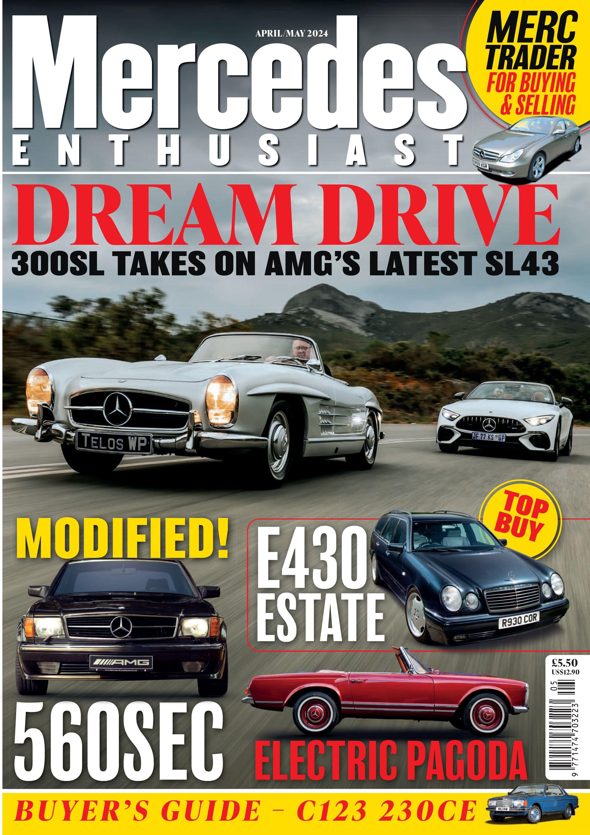 Журнал Mercedes enthusiast. April-May 2024